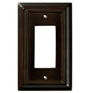 Brainerd Wood Single GFCI Cover Plate. Pk of 9
